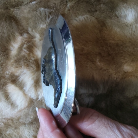 Vintage Mustang Galloping Horse Western Belt Buckle Unisex - Picture 6 of 11